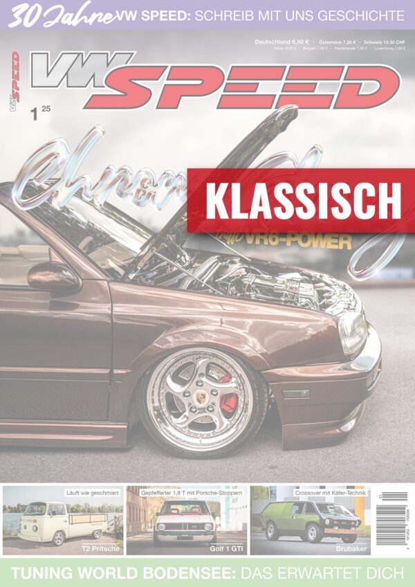 VW SPEED<br>Jahresabo